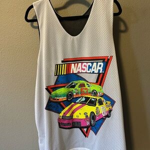 Reversible NASCAR Graphic Mesh Tank Top